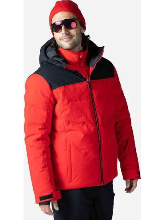 Rossignol Men's Ski & Snowboard Jacket Red RLMMJ05-301
