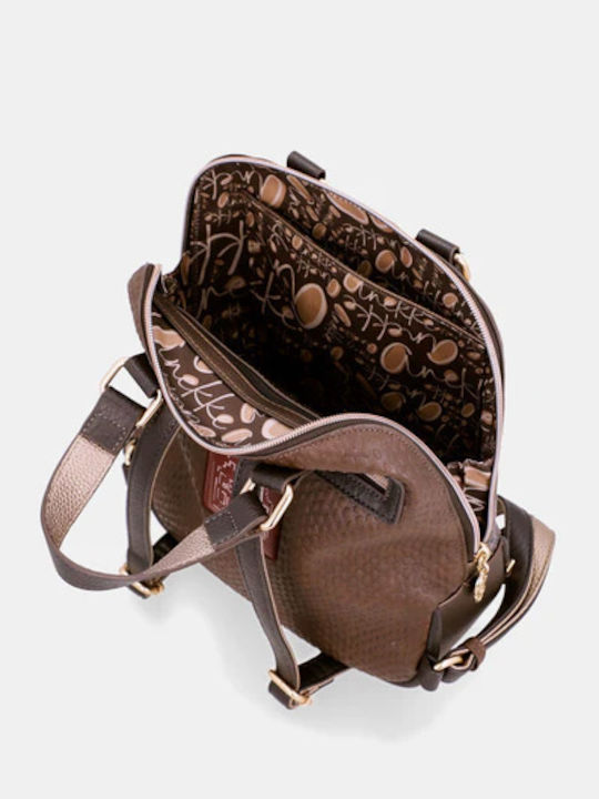 Damentasche Rucksack Braun