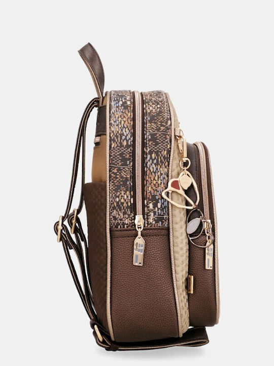 Women's Beige Backpack