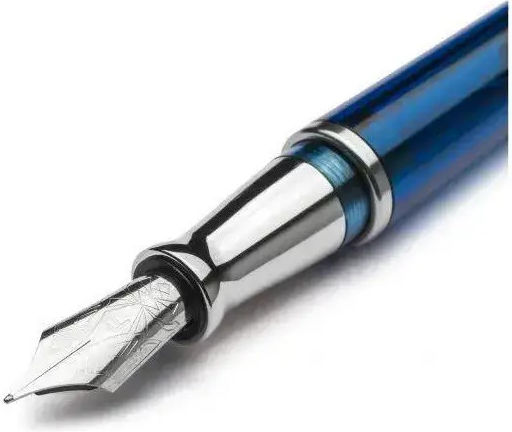 Pineider Avatar Fountain Pen Medium 0.8mm Blue with Blue Ink