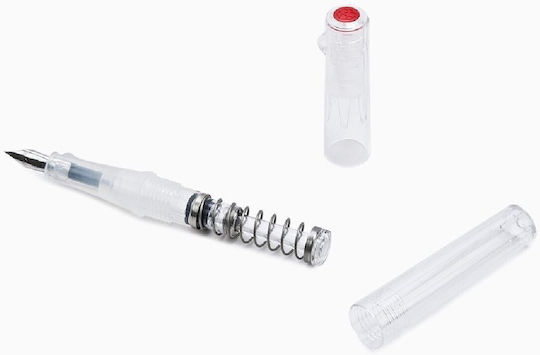Twsbi Go Spring Load Mechanism Calligraphy Pen Extra Fine Transparent