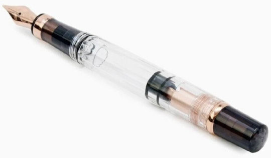 Twsbi Diamond 580 Smoke Πένα Καλλιγραφίας Broad Ροζ