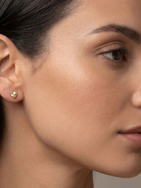 Kiriakos Gofas Gold Ohrringe von 9K