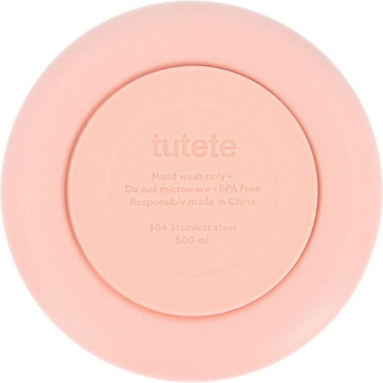 Tutete Kids Water Bottle Thermos Stainless Steel Non Spill 500ml