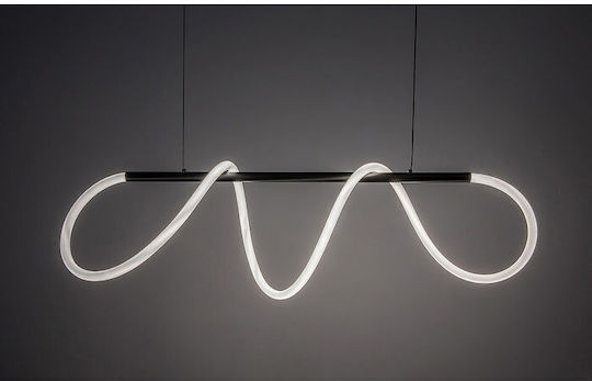 Rabalux Κρεμαστό Φωτιστικό Μαύρο LED 120x120εκ.