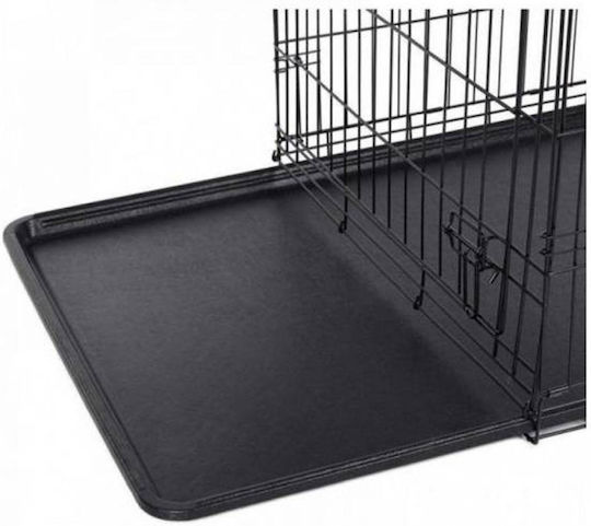 Wire Dog Cage Medium with 2 Doors 76x45x51.5cm