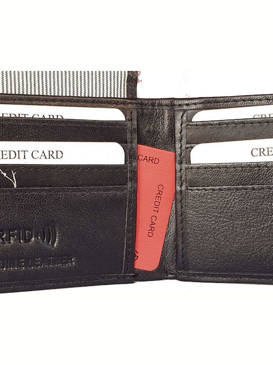Men's Wallet With RFID Black