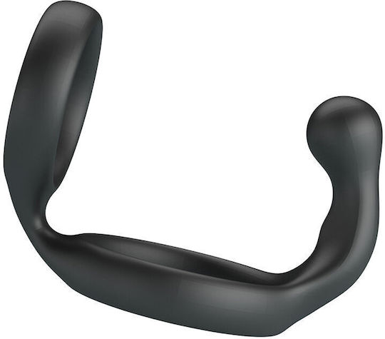 Crazy Bull Florian Double Cock Ball Ring Black