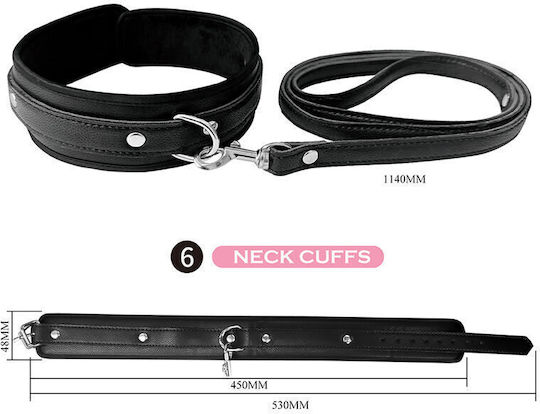 Pretty Love BDSM комплект в Черен Цвят 8бр