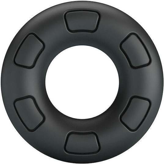 Crazy Bull Bertram Super Soft Silicone Cock Ring Black