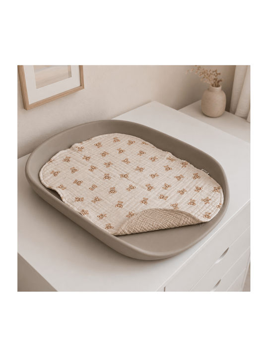 Kidizi Aleze Pentru Bebeluşi Bej 60x40cm 2 Bucăţi