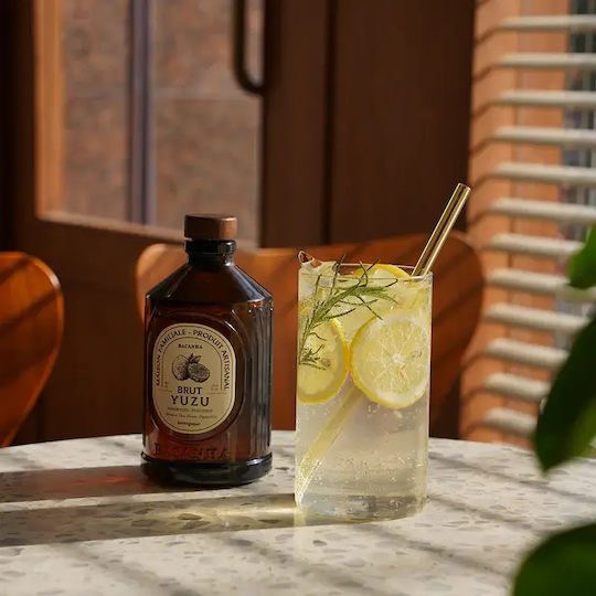 Bacanha Sirop pentru cocktailuri cu gust de Yuzu 400ml 76.5gr