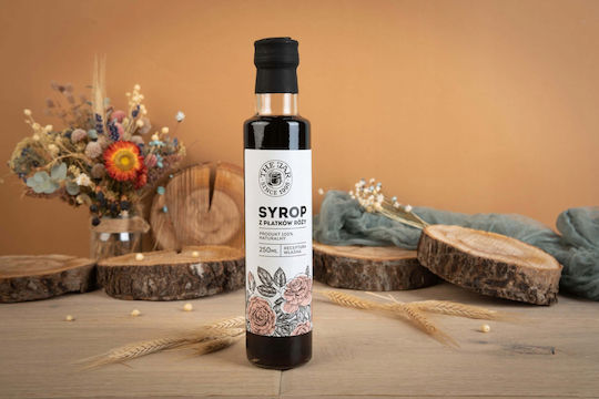 The Jar Σιρόπι για Κοκτέιλ με Γεύση Τριαντάφυλλο 250ml 100gr
