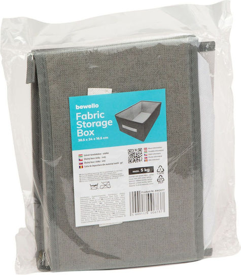 Alista Home Casetă Textilă De Depozitare Pantofi Gri 38.5x24x16.5cm