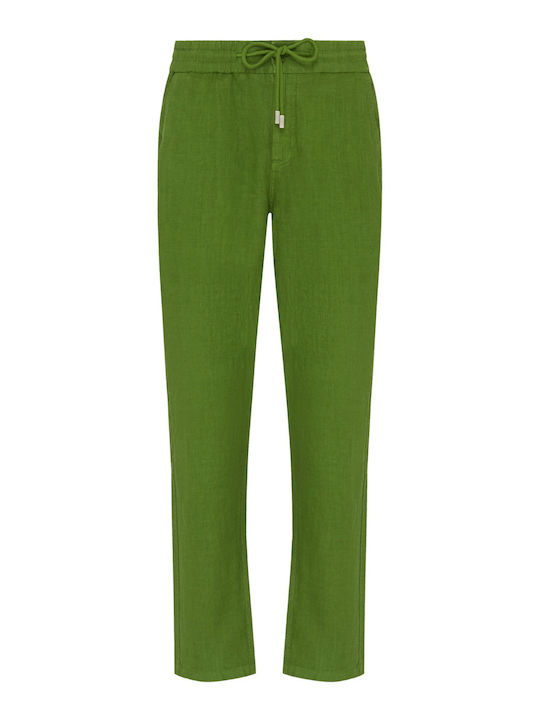 Men's Jeans Pants with Relaxed Fit Green