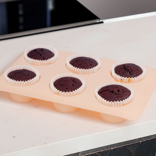 Alista Home Bakeware Tin For Cupcakes/Muffins Made Of Silicone 30x18x4cm