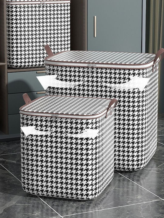 Alista Home Cutie De Depozitare Din Plastic Cu Capac Negru 80lt