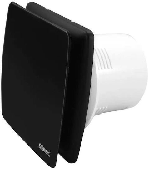 Fan Стенен Вентилатор За Баня 150mm Черен