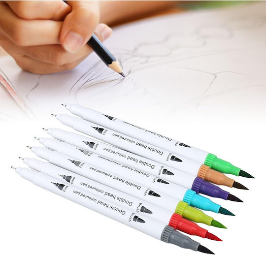 Alista Home Μαρκαδόροι Καλλιγραφίας Μαύροι 4.5mm Σετ 60τμχ