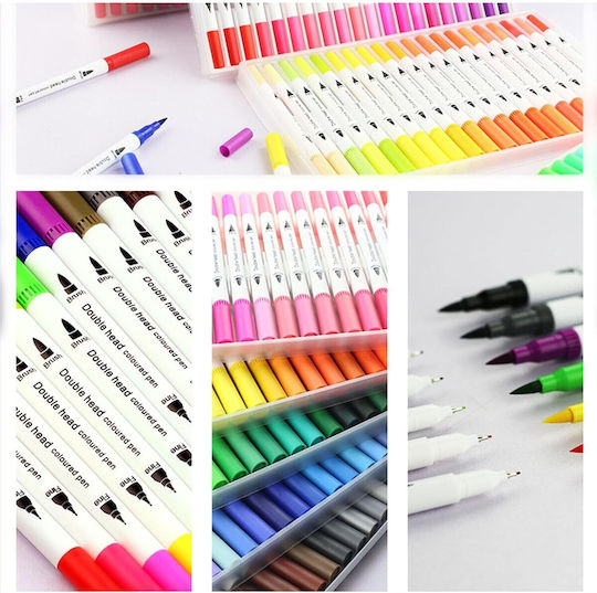 Alista Home Markeri Caligrafie Negri 0.5mm Set 72 Bucăți