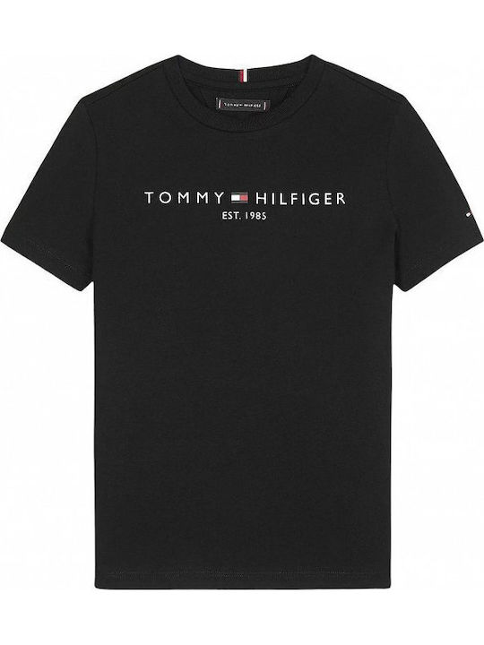 Παιδικό T-shirt Μαύρο ESSENTIAL