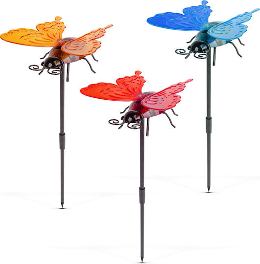 Alista Home Set 4 Lampi Solare Floare Albastre cu Fotocelul IP44