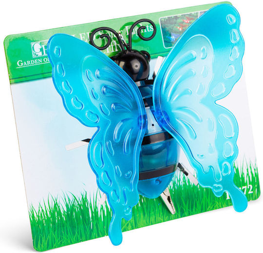 Alista Home Set 4 Lampi Solare Floare Albastre cu Fotocelul IP44