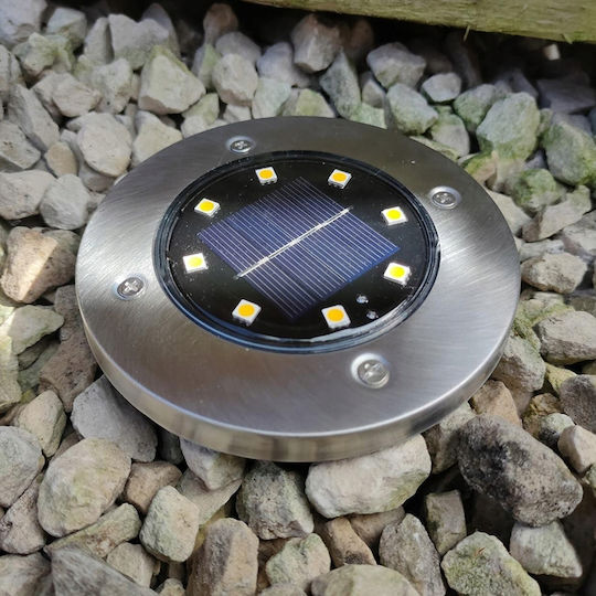 LED Set of 4 Spiked Solar Lights with Motion Sensor