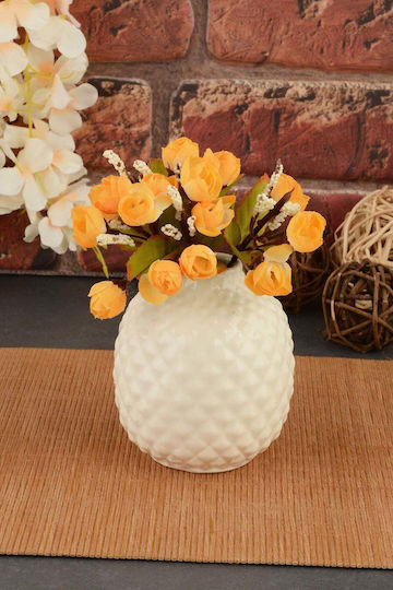 SteweHome Dekorative Keramik Vase Beiges Y20cm