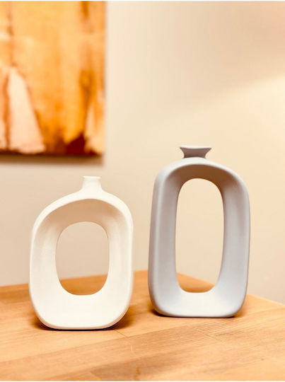 SteweHome Set Decorative Multicolour Ceramic Vases 2 Pieces