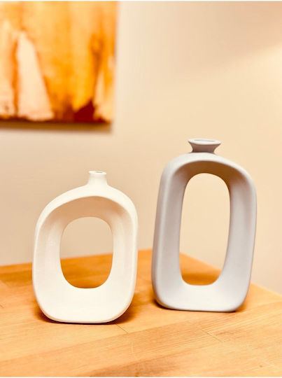 SteweHome Set Decorative Multicolour Ceramic Vases 2 Pieces