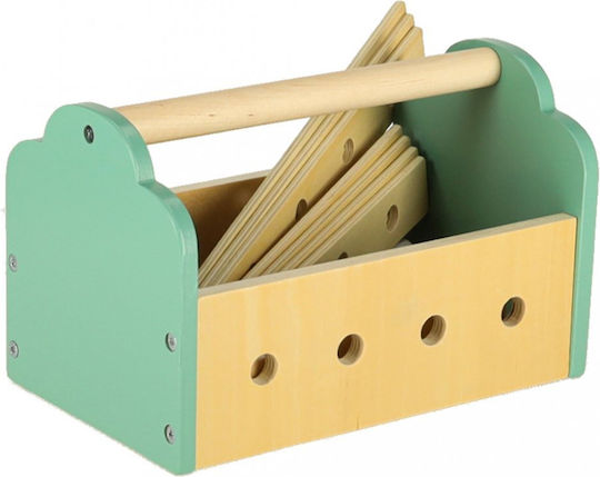 ikonka Kids Wooden Workbench for 3+ Years