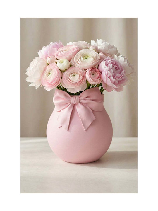 SteweHome SteweHome Dekorative Keramikvase Rosa