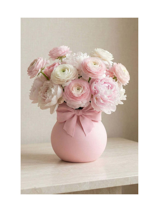 SteweHome SteweHome Dekorative Keramikvase Rosa