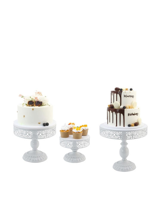 Cake Land Kuchenteller Mit Ständer Weiß