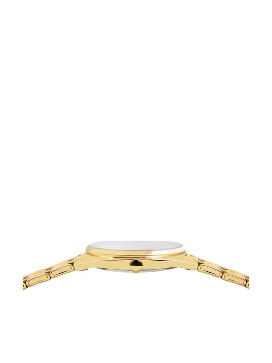 Lorus Damenuhr Batterie mit Gold Metall-Armband