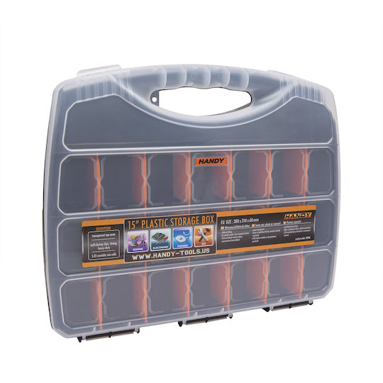 Alista Home Organizator pentru Compartimente de Scule Transparent 38x31x6cm