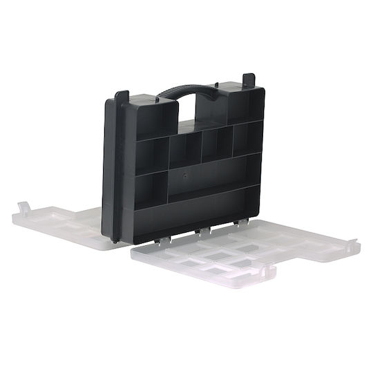 Alista Home Organizator pentru compartimente de scule 23 de poziții Transparent 29x23x7cm