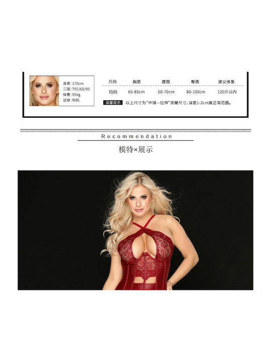 Intimonna Sexy Bodystockings Rot