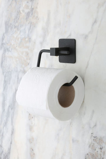SteweHome Black Metallic Paper Holder