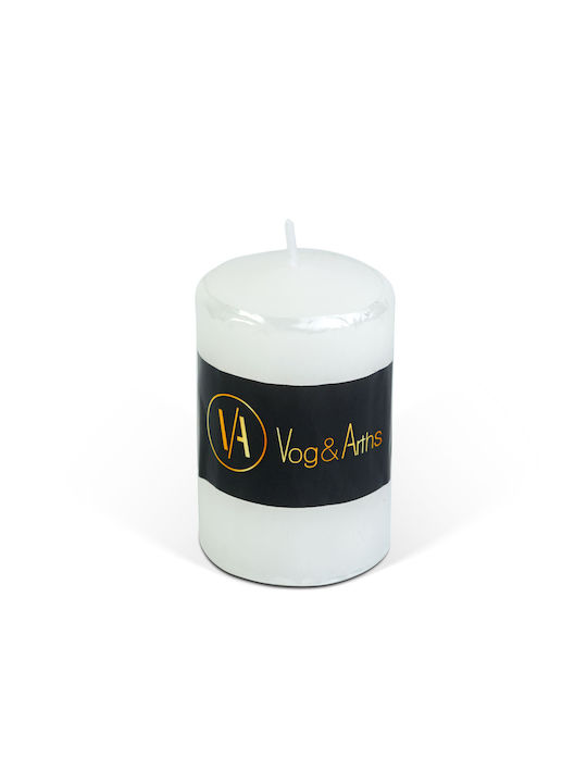 Alista Home Διακοσμητικό Κερί Λευκό 130gr