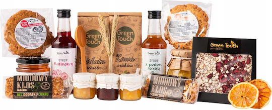 Large Gift Basket Gift Set Tea Syrups Honey Sweets Lemons