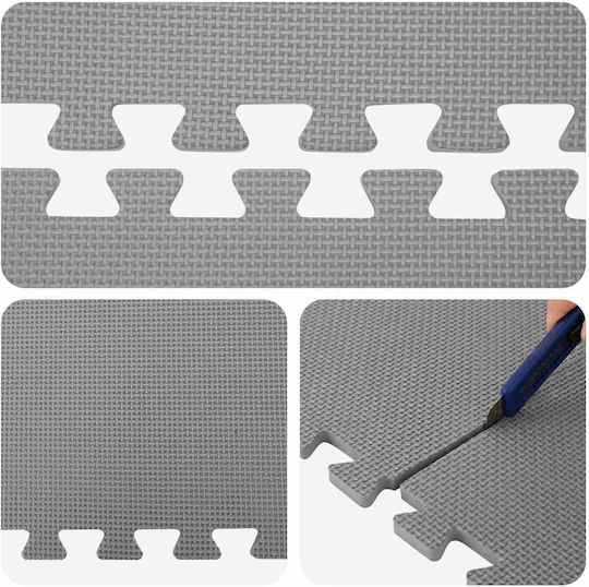 vidaXL vidaXL Poolausrüstung & -teile 60x60x1cm Graues Zubehör