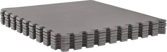 vidaXL Аксесоари за басейн 60x60x1 см Сив