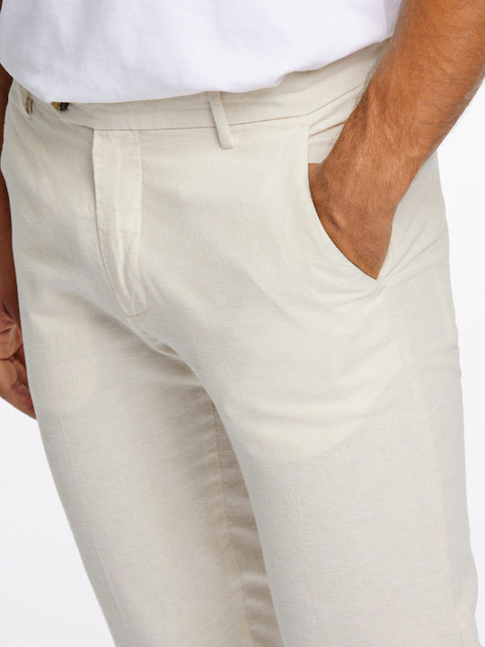 Παντελόνι σε Slim Εφαρμογή Light Sand