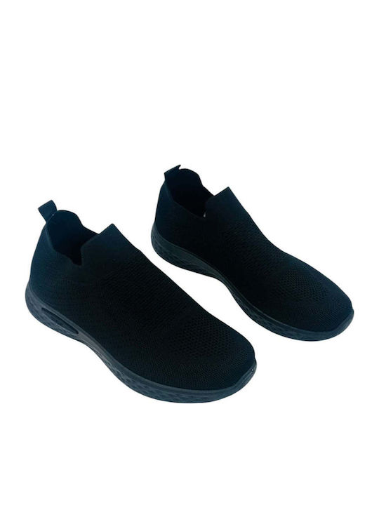 Herren Slip-Ons Schwarz