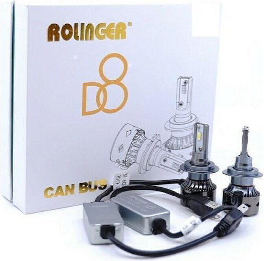 Car Lamp H4 Canbus LED 6000K Cold White 12V 36W