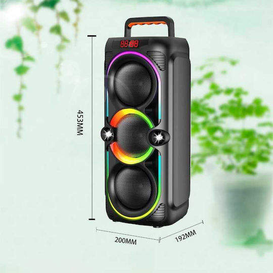 ABS-4302 Ηχείο Bluetooth 20W με Διάρκεια Μπαταρίας έως 3 ώρες Μαύρο