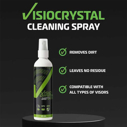 Καθαριστικο Spray Ζελατινας Visiocrystal 125ml Vcp0125 Visiodry