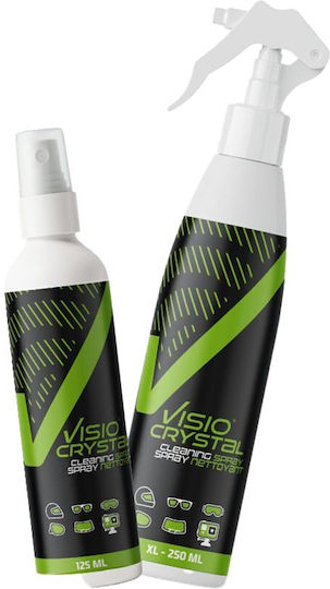 Καθαριστικο Spray Ζελατινας Visiocrystal 125ml Vcp0125 Visiodry